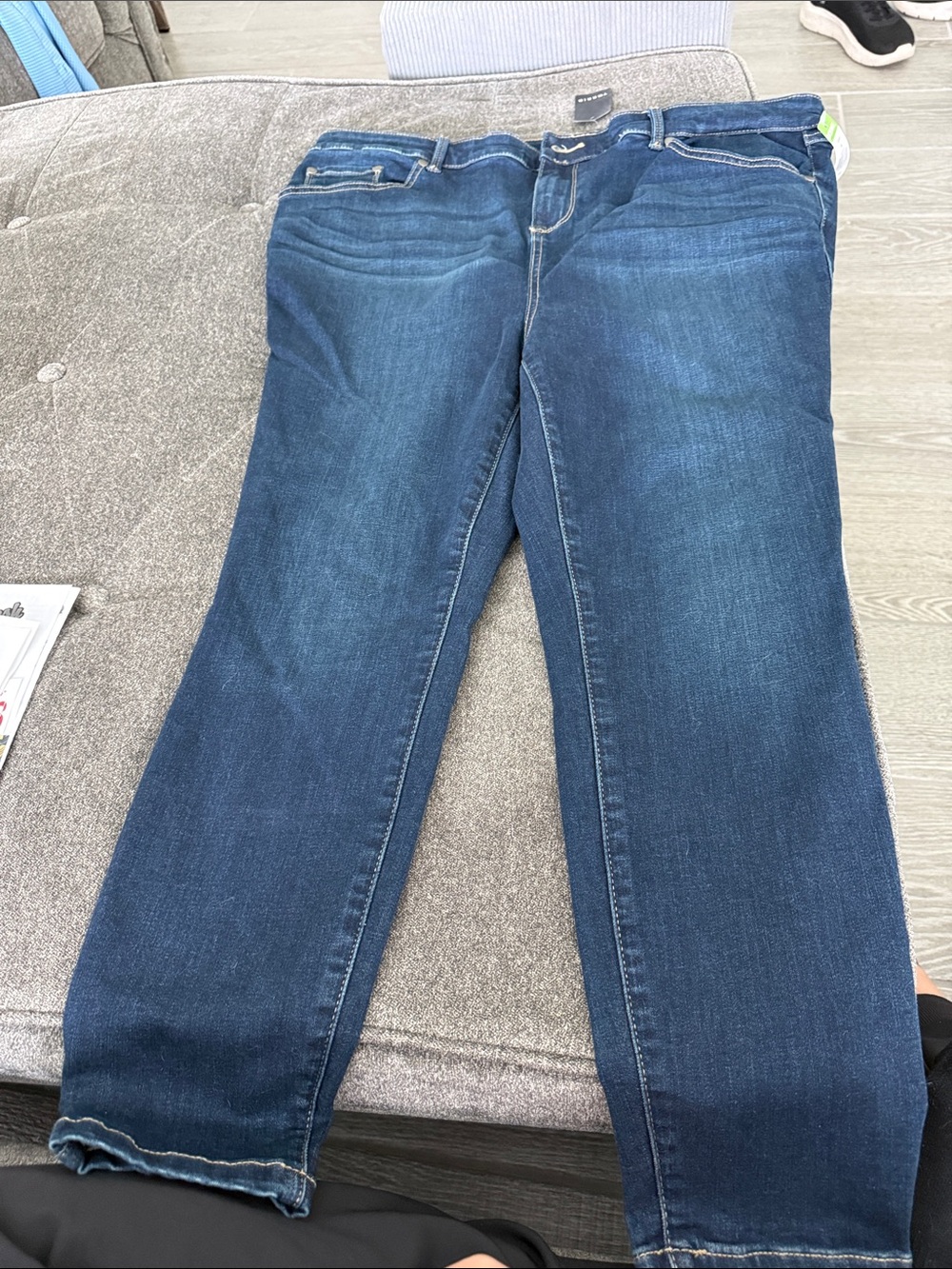 torrid Dark Blue Straight Leg Jeans